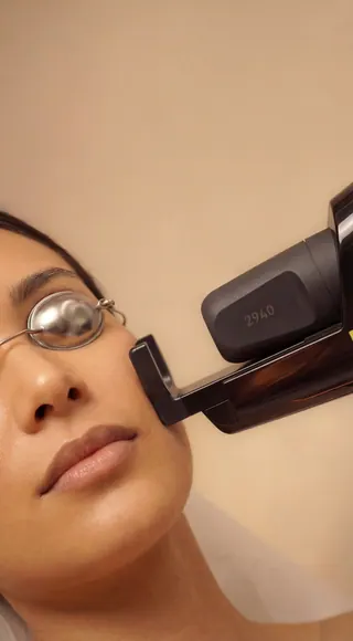 Erbium fractional laser skin resurfacing treatment at Beauty Ranch Brentwood