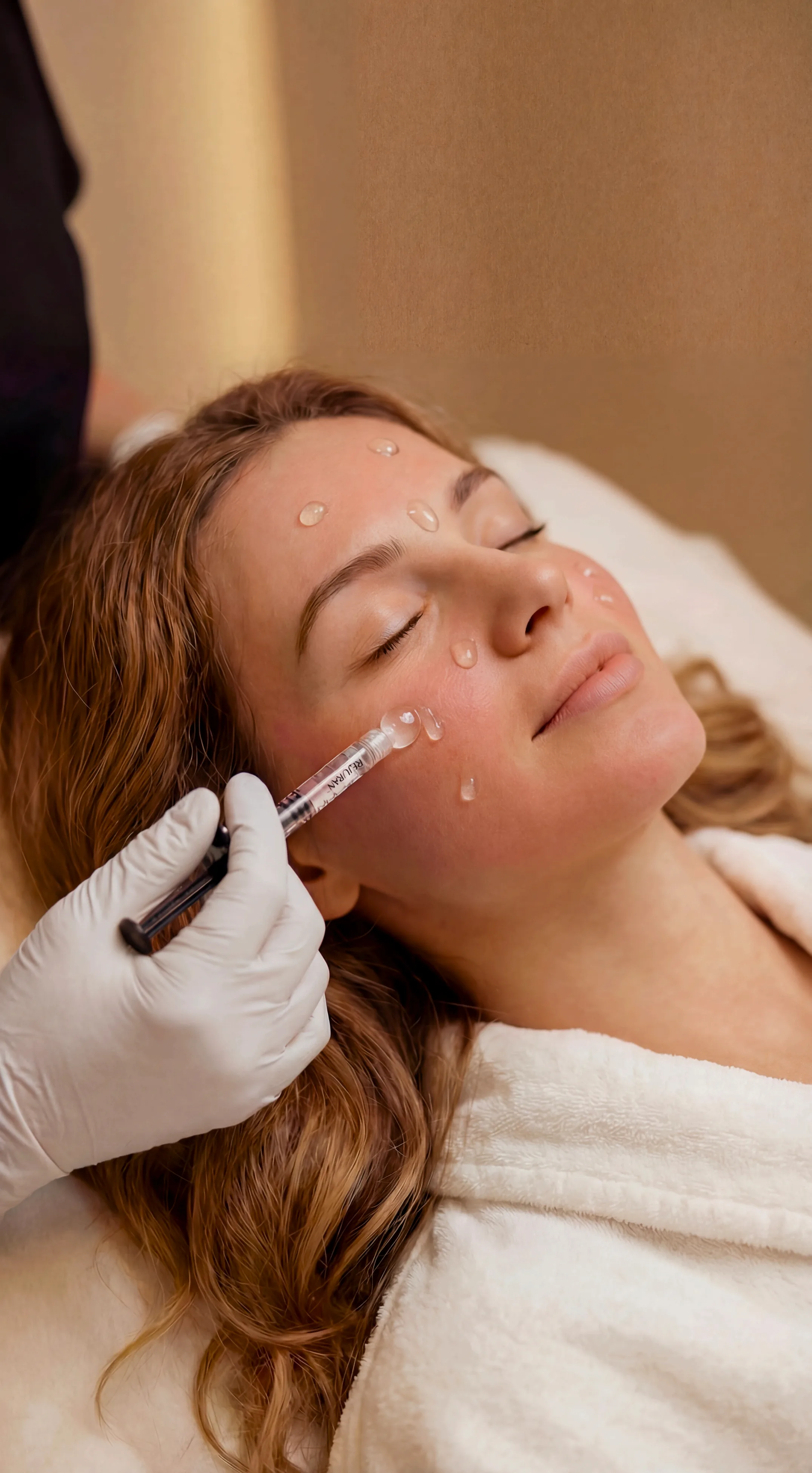 Skin booster injection treatment with exosomes and PDRN at Beauty Ranch