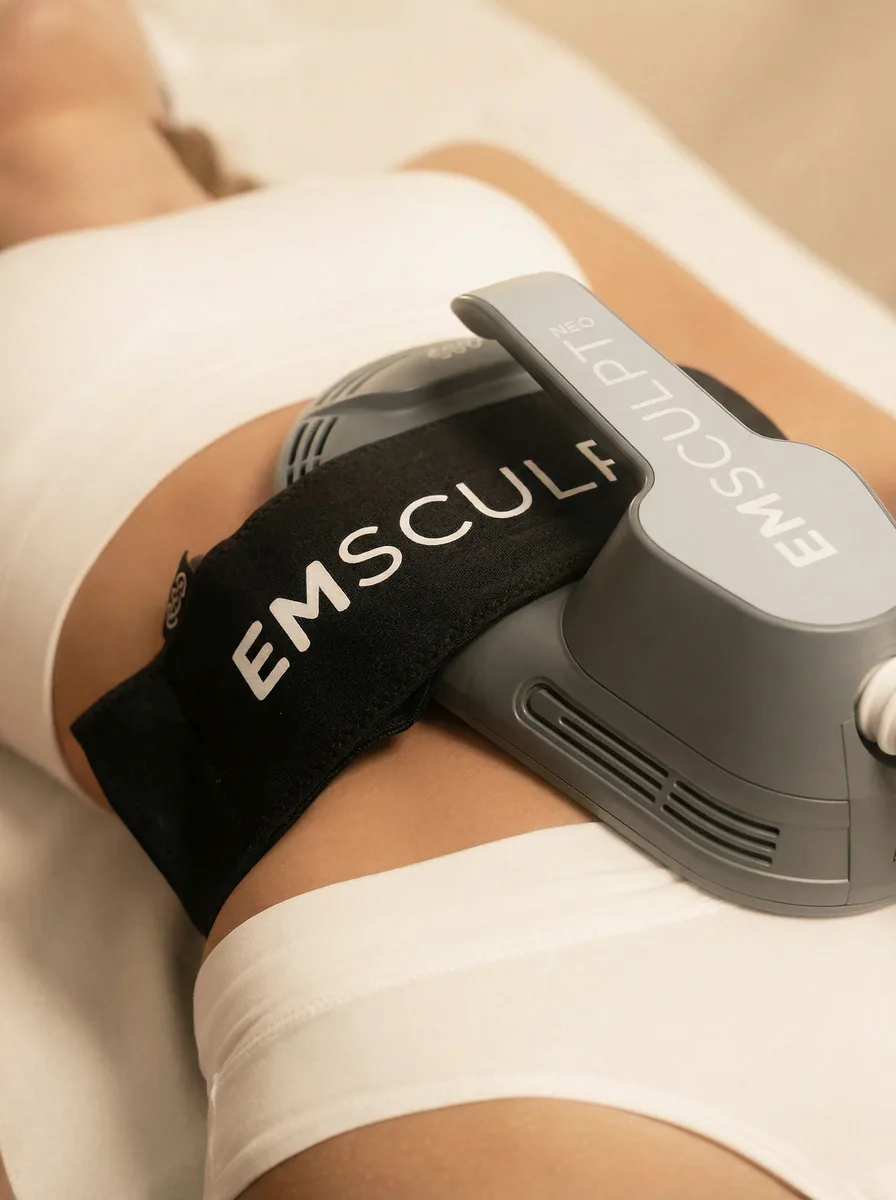 EMSculpt NEO body sculpting and muscle building treatment at Beauty Ranch Los Angeles