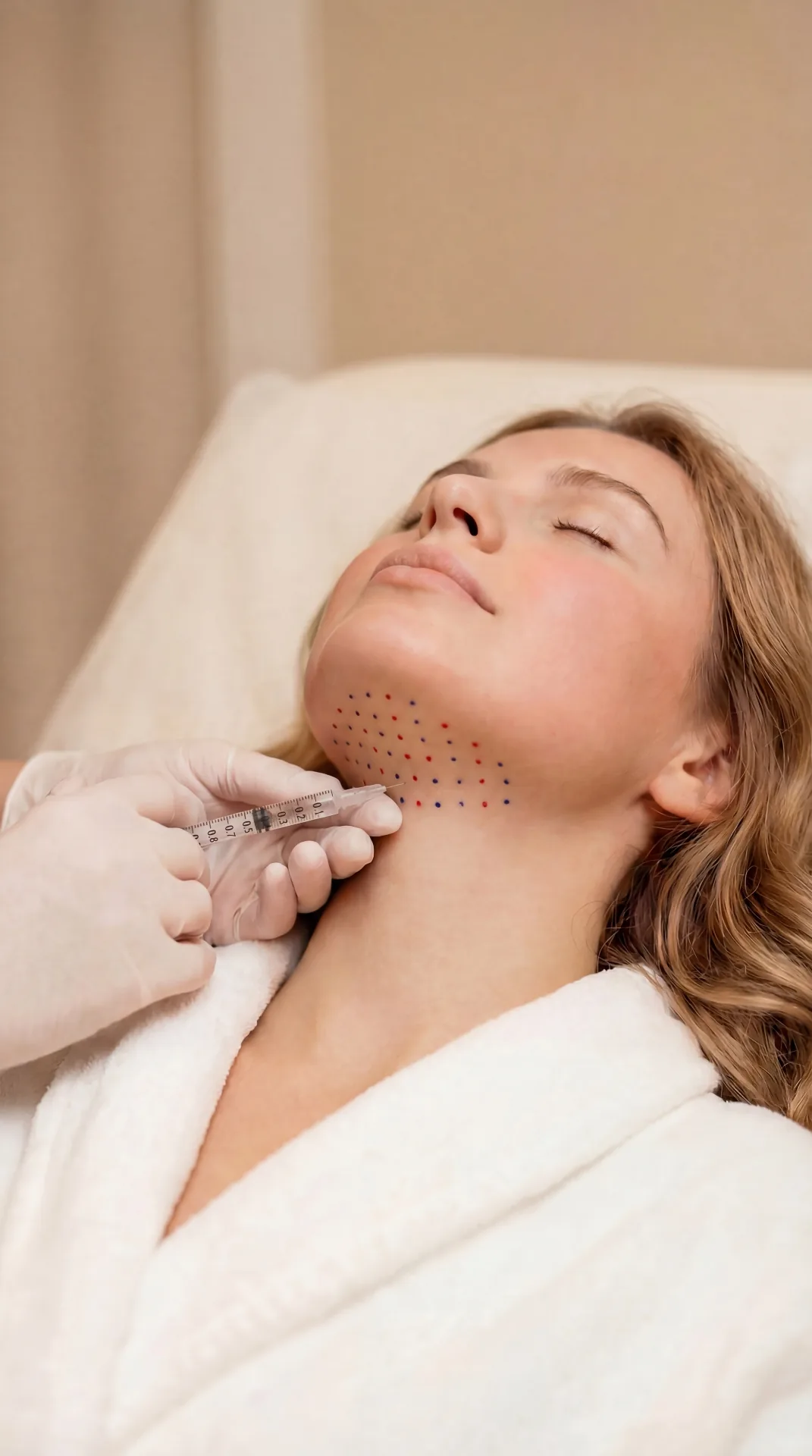 Kybella treatment detail at Beauty Ranch Medical Spa