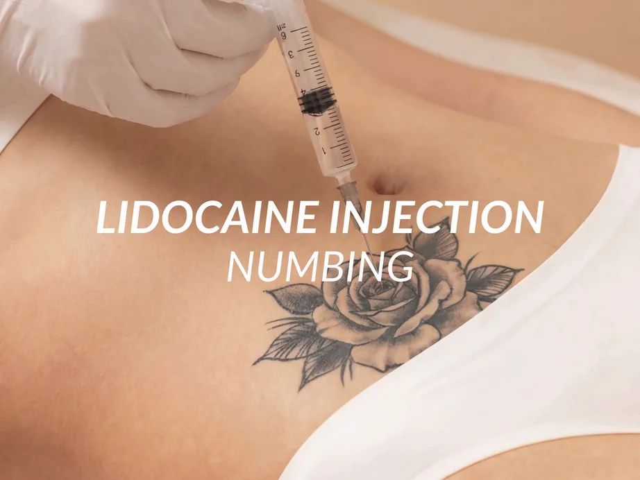 Lidocaine Injection add-on treatment at Beauty Ranch