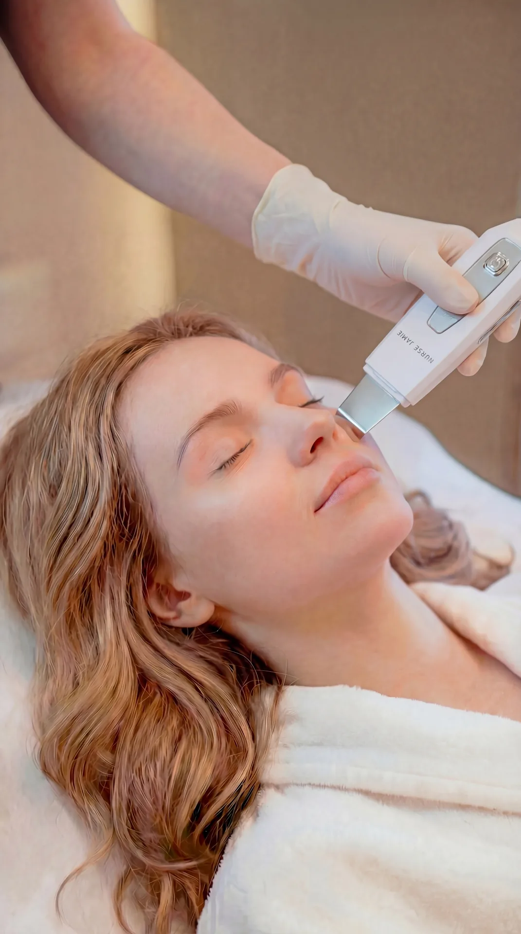 Teen Facial treatment detail at Beauty Ranch Medical Spa